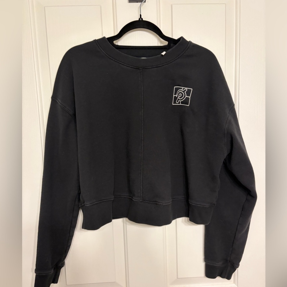 Peloton crop pull over sweatshirt